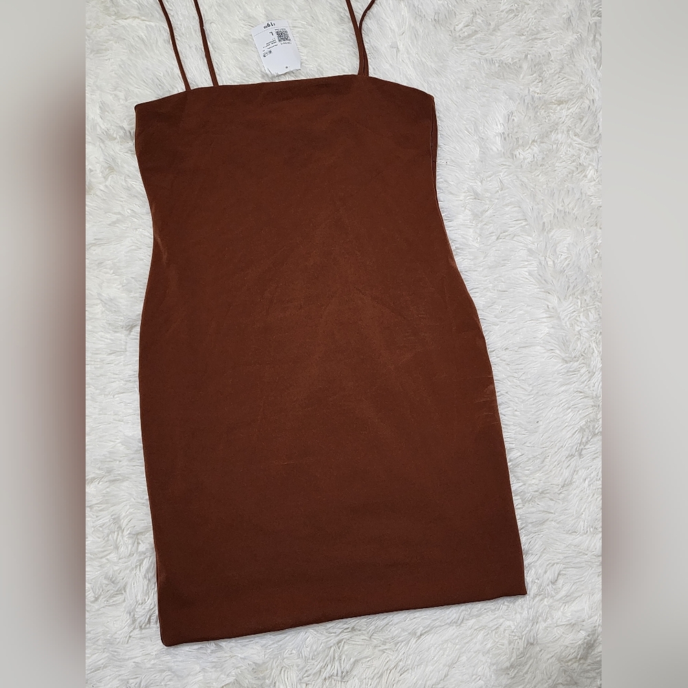 Brown Pencil Skirt